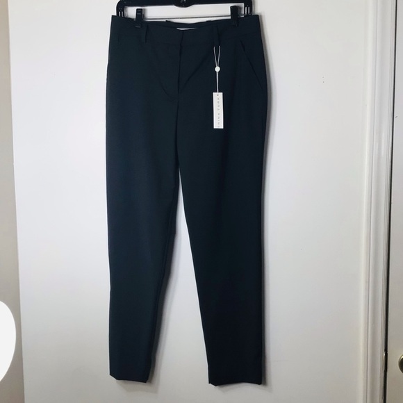 NWT Trina Turk pants women black 4 wool - Picture 1 of 10